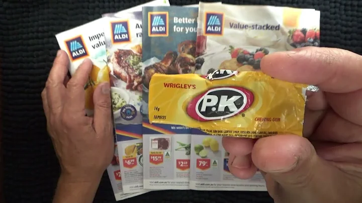 ASMR - Chewing Gum & Whispering - Junk Mail Page Turning & Discussing  - Australian Content