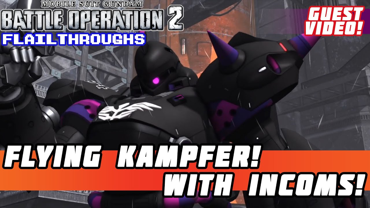 Gundam Battle Operation 2: RF Kampfer Is A Raid With Most Of The