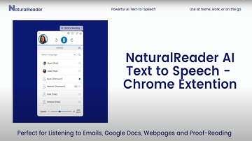 NaturalReader Chrome Extension - Listen to Any Online Text