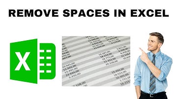 How to Remove Spaces in Excel ? (2 WAYS )
