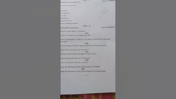 #ou degree 3rd sem relational database management system (RDBMS)question paper #b.com(CBCS)