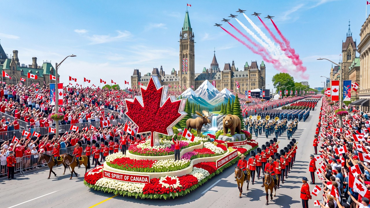 ⁣🇨🇦 Canada Day 2026 | Grand Military Parade & Spectacular National Celebration in Ottawa Full 4K 