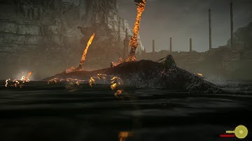 SHADOW OF THE COLOSSUS #7 Hydra - Waves of Lightning