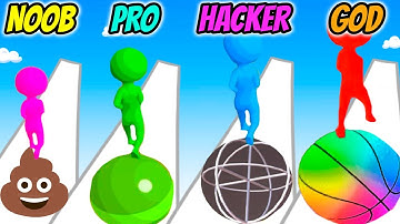 Stack Rider - NOOB vs PRO vs HACKER vs GOD