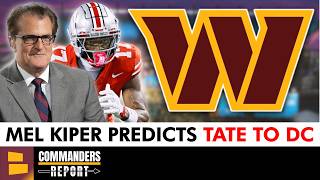 Mel Kiper Jr. Has The Commanders Drafting The #1 Wide Receiver In The Class In His FINAL Mock Draft