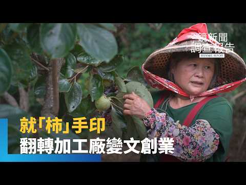 《玄奘大學深耕新埔》看天吃飯柿餅業困局！人力斷層、低價劣質品夾擊 看大學USR如何助旱坑柿餅傳統加工業逆境重生｜鏡新聞調查報告｜#鏡新聞