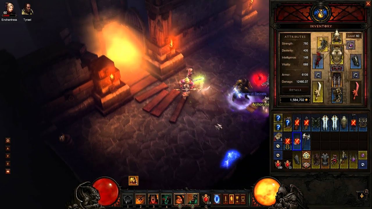 Diablo 3 - Farm Route: 5 Stack Siegebreaker (Solo Barb)