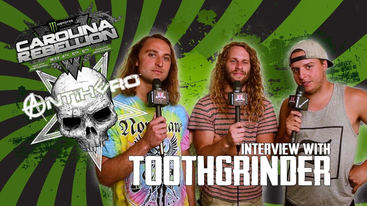 Interview with JOHNUEL, WILLS, & JASON from TOOTHGRINDER at Carolina Rebellion 2018