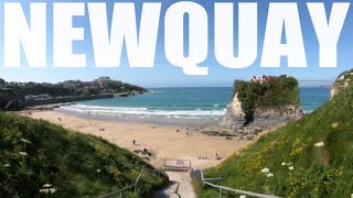 Newquay - Cornwall -  Walking Tour - May 2020 - Part 1