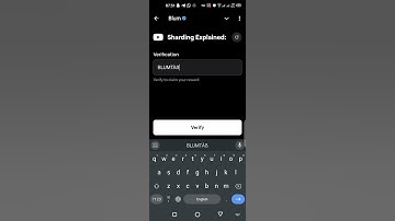 Sharding Explained Blum Video Code | Sharding Explained: Blum Today Verification Keyword Today Code