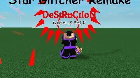 Roblox script showcase \Star Glitcher Remake/