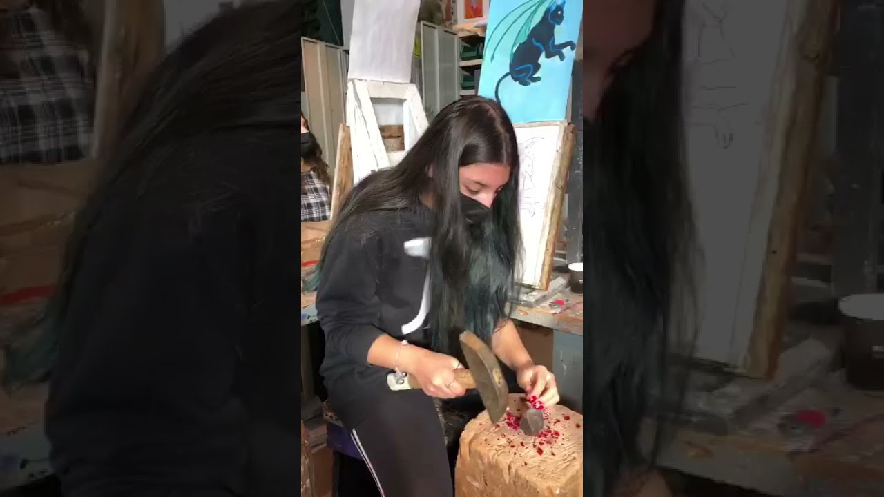 A lezione di mosaico!