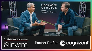 GeekWire Studios | AWS re:Invent Partner Profile: Anil Cheriyan of Cognizant