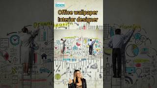 Transform your workspace into a vibrant haven with stunning office decor using wallpapers