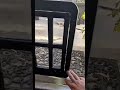 Dog door mounts TO THE SCREEN! Check it out!
