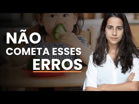 ❌ 4 ERROS que você NÃO DEVE cometer na hora da INTRODUÇÃO ALIMENTAR!! | Dra Jannuzzi