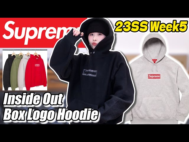 Supreme Inside Out Box Logo Hooded身幅63