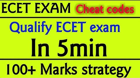 how to qualify ECET easily | cheat codes | tricks & tips | AP ECET 2022| TS ECET 2022| latest news