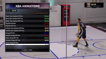 NBA2K16: Animations and Signature Styles