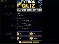 🔥 99% of Beginners Fail This Nested If-Else Python Quiz! 😱 #Shorts