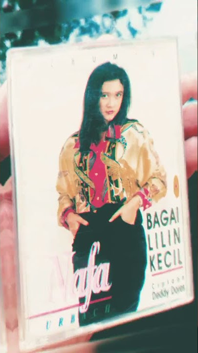 Cover Album Pertama Nafa Urbach Bagai Lilin Kecil cocok untuk koleksi pribadi anda