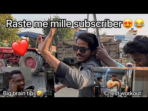 My first vlog || Raste me mille subscriber😍😂 || @Sachinfitvlogs09 - YouTube