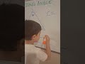 My 3 year old math genius Anthony  !!!