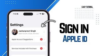 How To Sign In Apple Id On Iphone Step-By-Step Guide Iphone Mai Apple Id Kaise Log In Kare