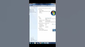 How to control panel remote upgrade setting in windows7
