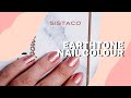 Sistaco tutorial espresso nail powder  earthtone nail colour