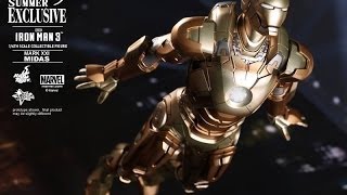 Iron Man 3 Hot Toys Mark XXI Midas Movie Masterpiece 1/6 Scale