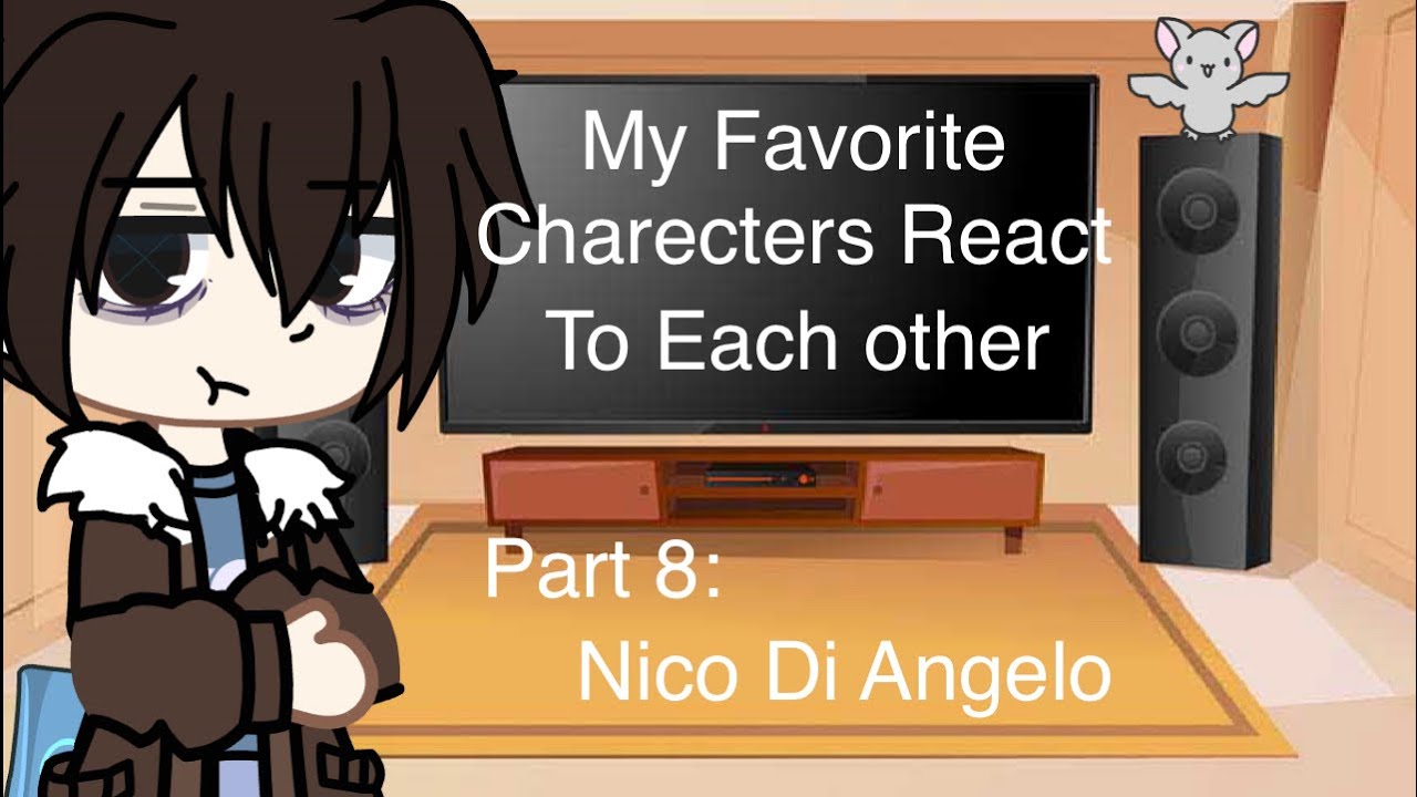 My Favorite Characters React To Each Other (Part 8: Nico Di Angelo) ||Percy Jackson|| ~Read Desc~