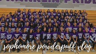 sophomore powderpuff vlog