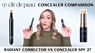 Cle de Peau Radiant Corrector for Eyes vs Concealer SPF 27 | WHICH ONE TO BUY??? | Worth It??