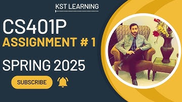 CS401P Assignment 1 Solution Spring 2025 | CS401P Assignment 1 Solution 2025
