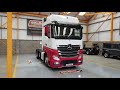 New In Stocklist For Sale: MERCEDES ACTROS 2545 GIGASPACE EURO 5, 6X2 TRACTOR UNIT - 2013 - SH63 EZK