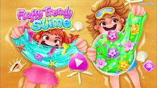 Fluffy Trendy Slime Fun - Mermaid Slime & Flower Slime - Fun Games For Kids screenshot 1