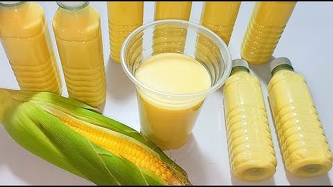 SỮA BẮP / Cách nấu Sữa Bắp sánh mịn thơm ngon không bị tách nước đơn giản - Combo Món Ăn