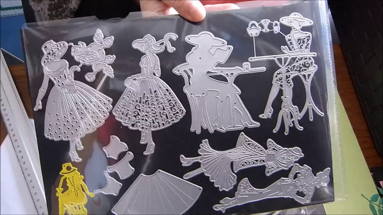 Mon rangement dies ou matrices de découpe