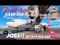 MANTAP!! Naik Pesawat Besar BATIK AIR A330-300 Business Class ID 7579 Surabaya - Jakarta