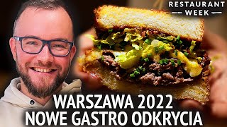 NOWE GASTRO ODKRYCIA w Warszawie w ramach RESTAURANT WEEK: kuchnia polska i stek | GASTRO VLOG 532