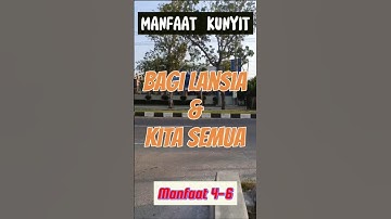 Manfaat Kunyit Bagi Lansia & Kita Semua | Manfaat 4-6 | #kunyit  #lansia  #videoshorts  #shorts