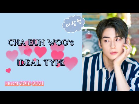Cha Eun Woo’s Ideal Type I 2016-2021