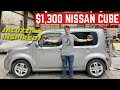 I BOUGHT A Broken Nissan CUBE... A Jacuzzi On Wheels?!