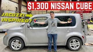 I BOUGHT A Broken Nissan CUBE... A Jacuzzi On Wheels?!