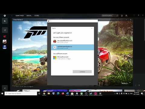 Forza Horizon 5: Can't Switch To Different Microsoft Or Xbox Account In Forza Horizon 5 Game On PC