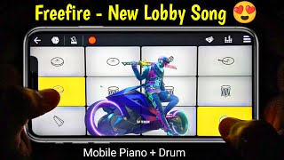 Garena Free Fire : New Update Theme On Walkband | Illuminate OB32 New Lobby Song Piano Cover screenshot 5