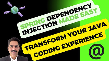 Spring Dependency Injection Made Easy - using Annotations