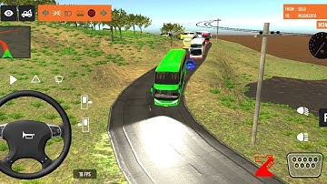 euro coach bus simulator 😭🚌|| new coach bus simulator part- 22 Android gameplay