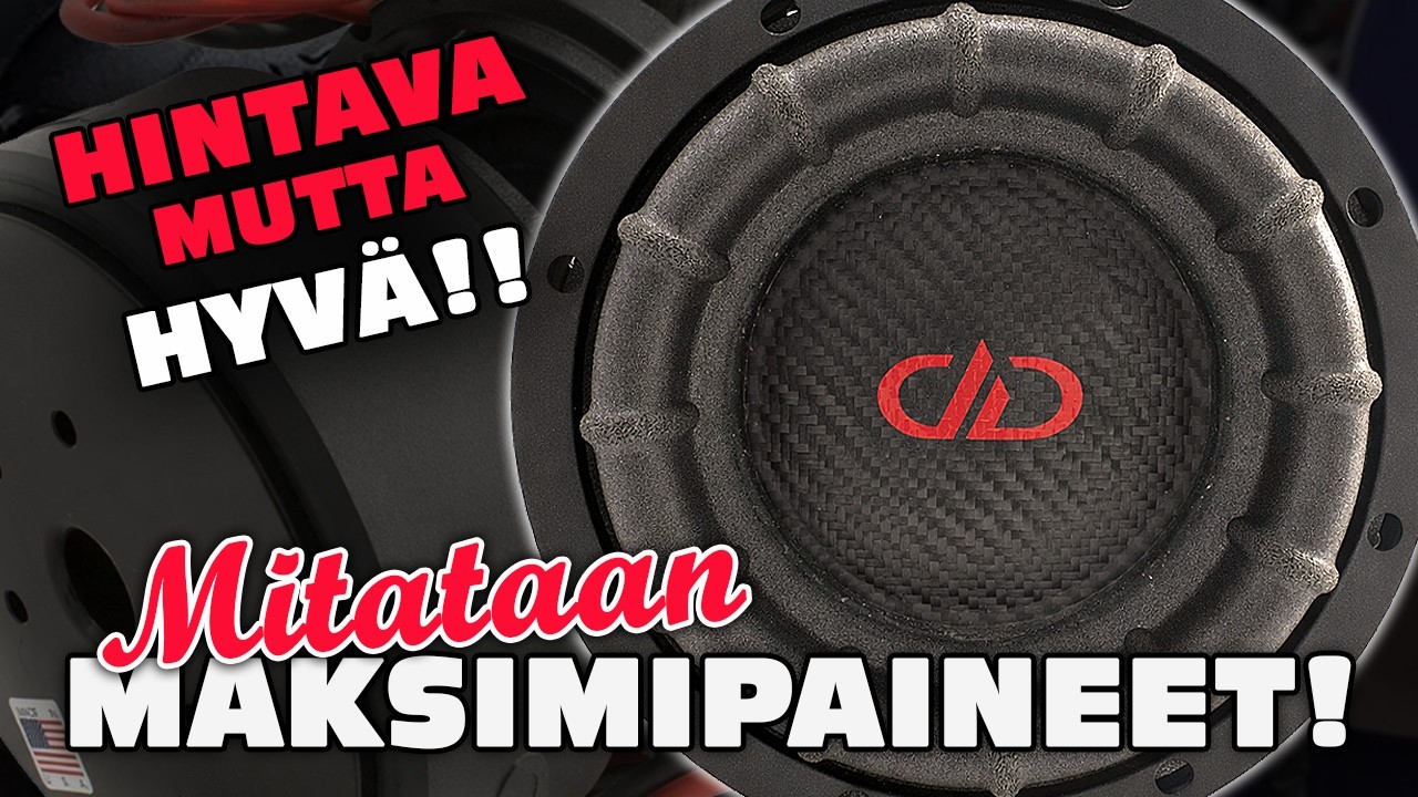 TESTISSÄ 6,5” BASSOT | 299 euron hintainen DD Audio 1506 D2 ESP | Tämän testin kovin luku!